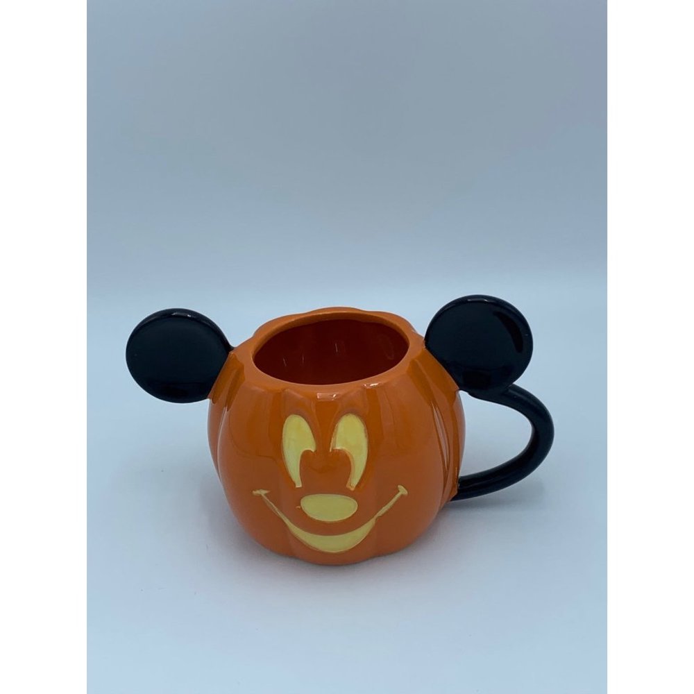 Disney Mickey Mouse Ceramic Pumpkin Mug